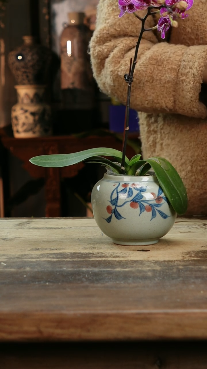 【闪购商品】瓷片景德镇纯手工釉下彩精品花瓶