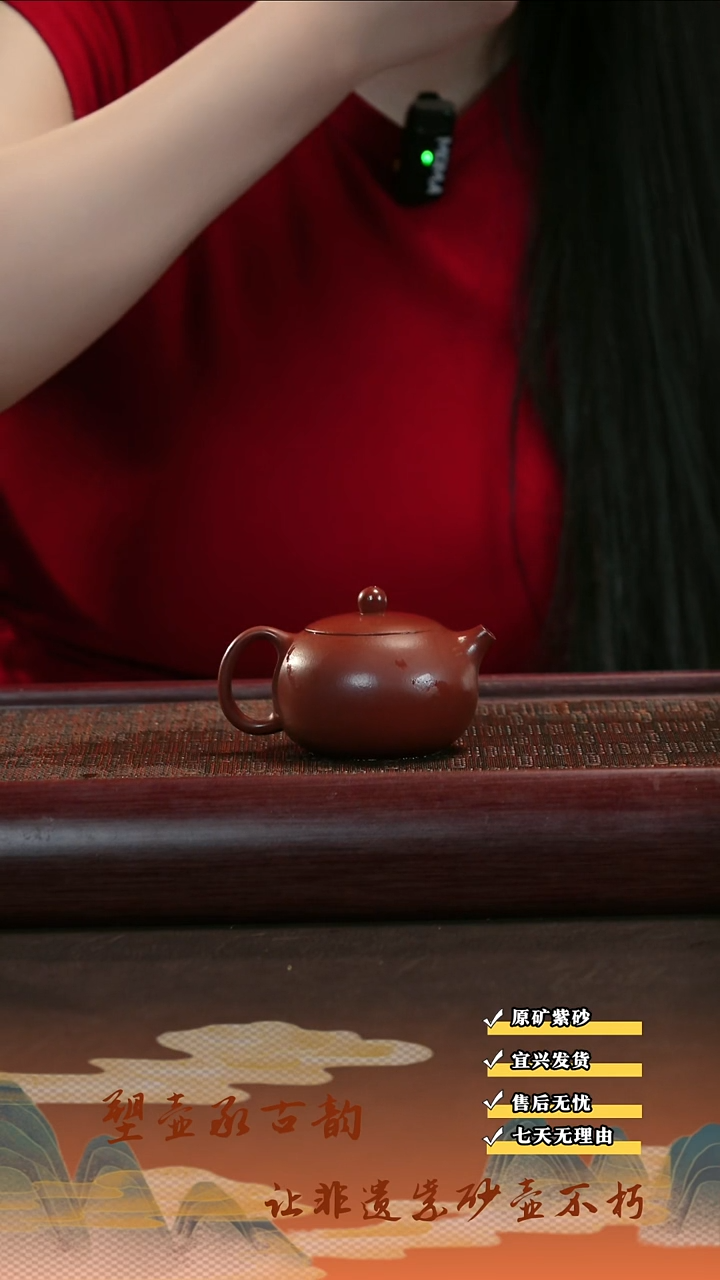 茶壶紫砂宜兴紫砂茶壶 大红袍  小西施 