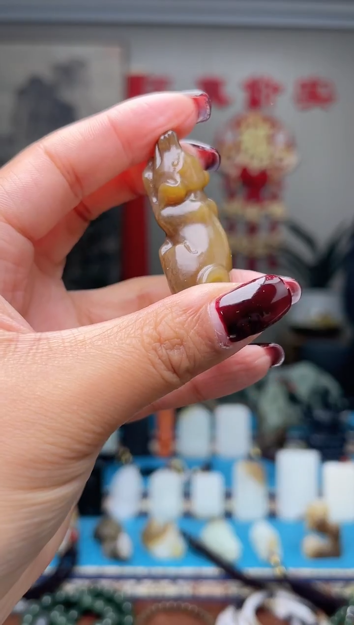 【闪购商品】和田玉挂件未镶嵌1