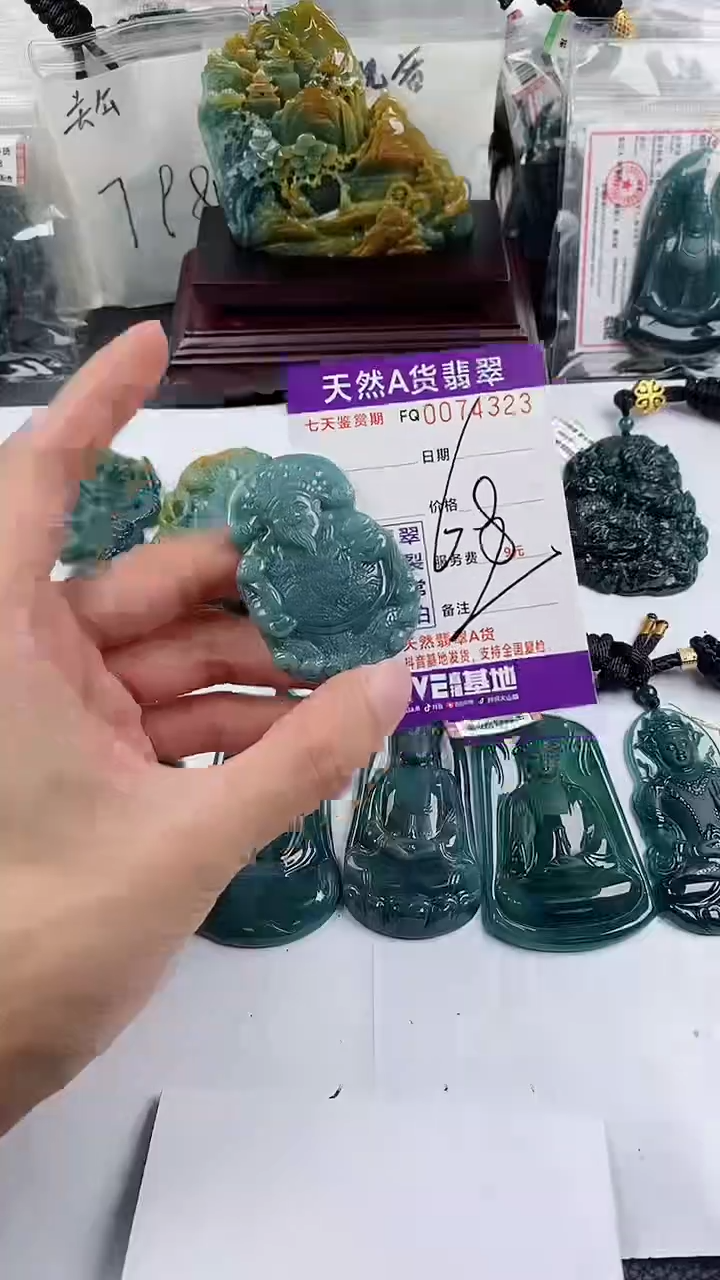 【闪购商品】翡翠颈饰未镶嵌            