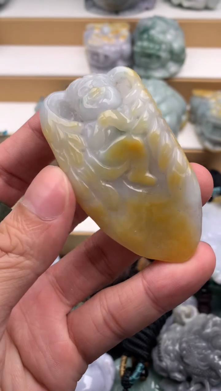 吊坠(不含链)未镶嵌翡翠1