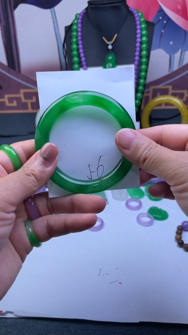 非金属仿水晶玫*花手镯