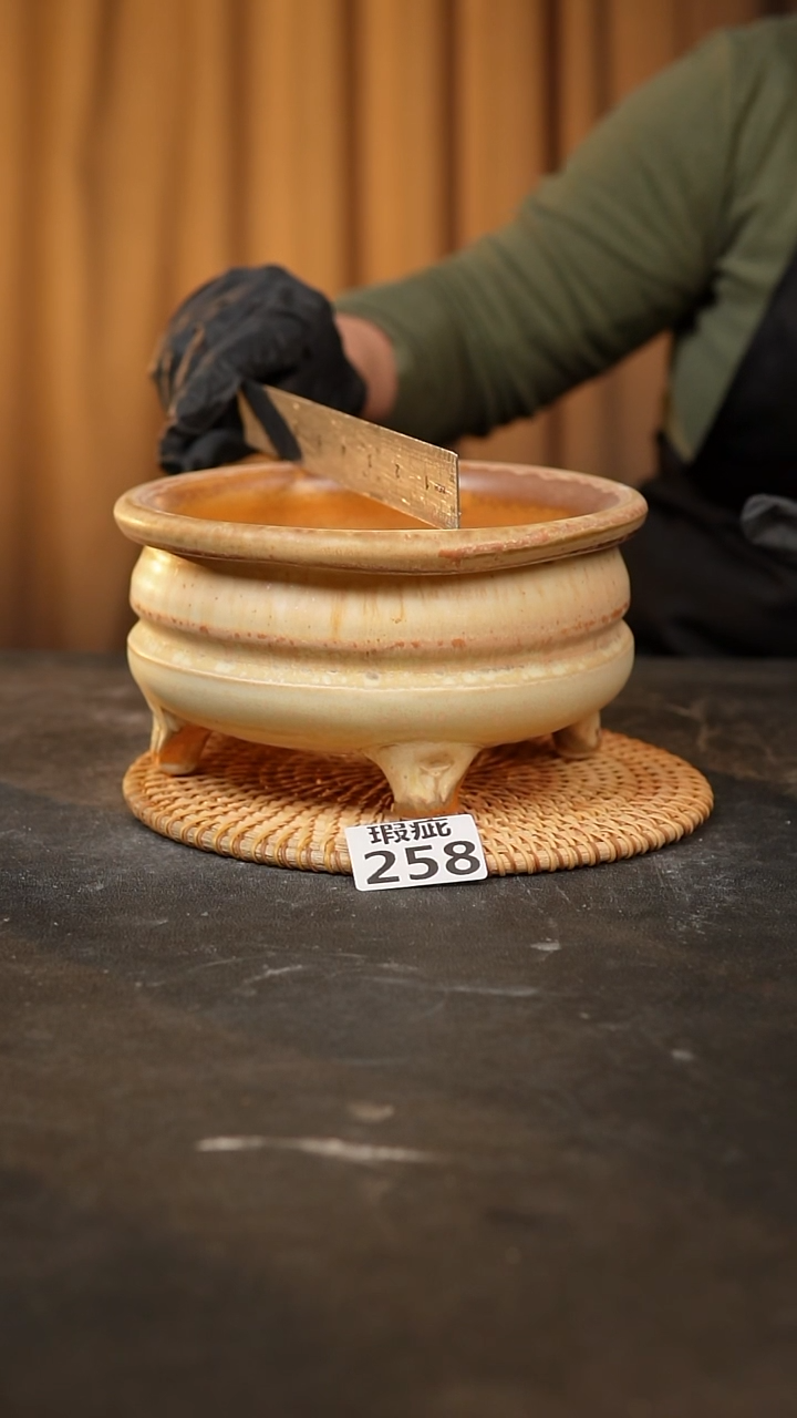 【闪购商品】瓷片泥泥陶瓷花盆 