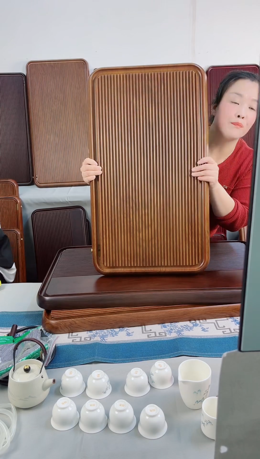 满意茶盘黄色70*40*4