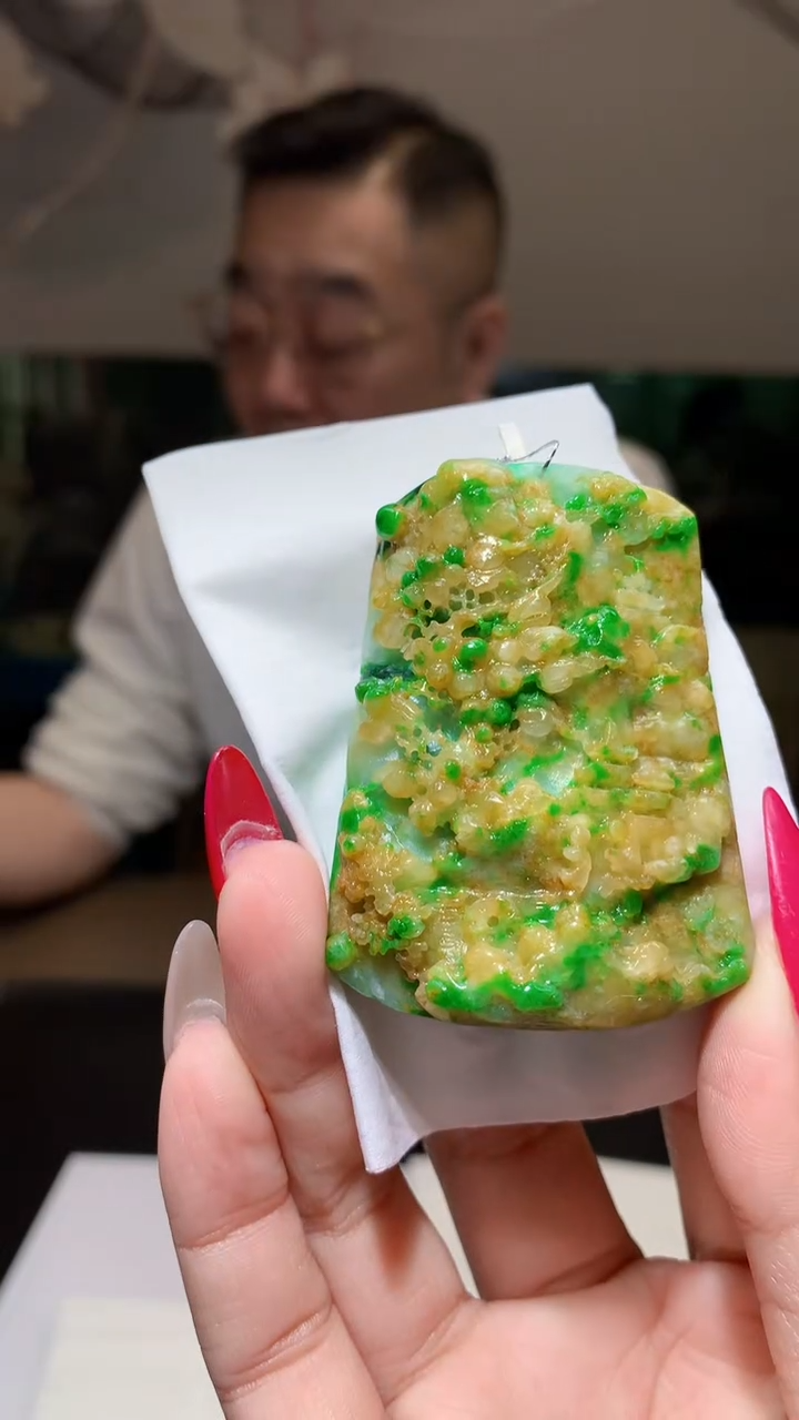 【闪购商品】定制翡翠未镶嵌1044xlj-毛货翡翠20