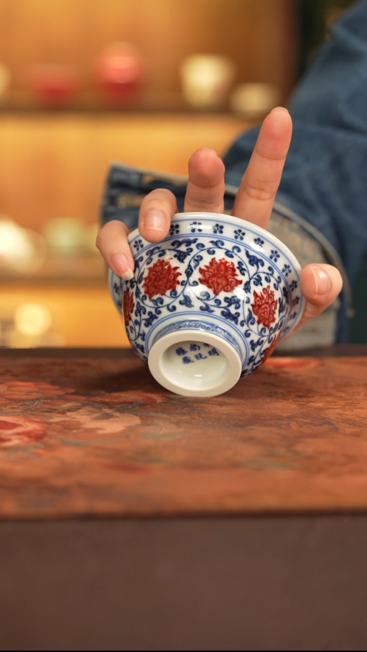 杯子永明尚玩手工手绘陶瓷