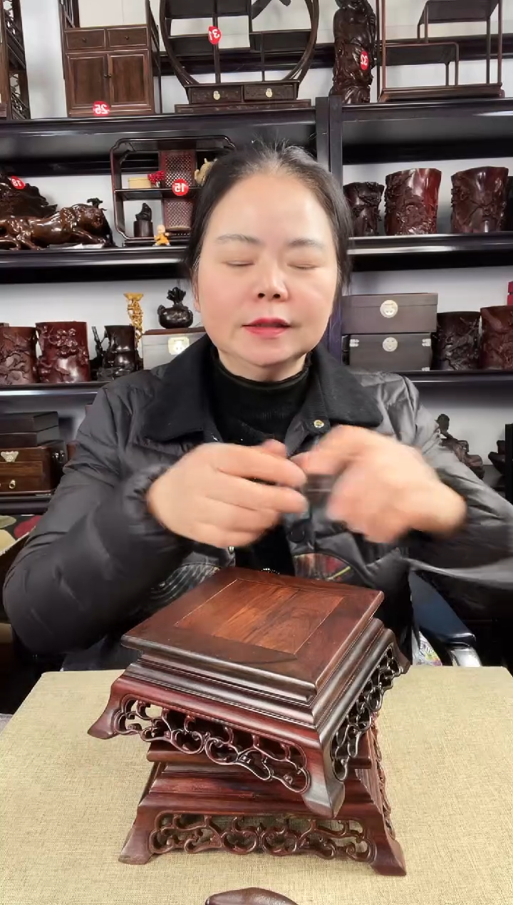 木826瑕疵老李红木工艺品