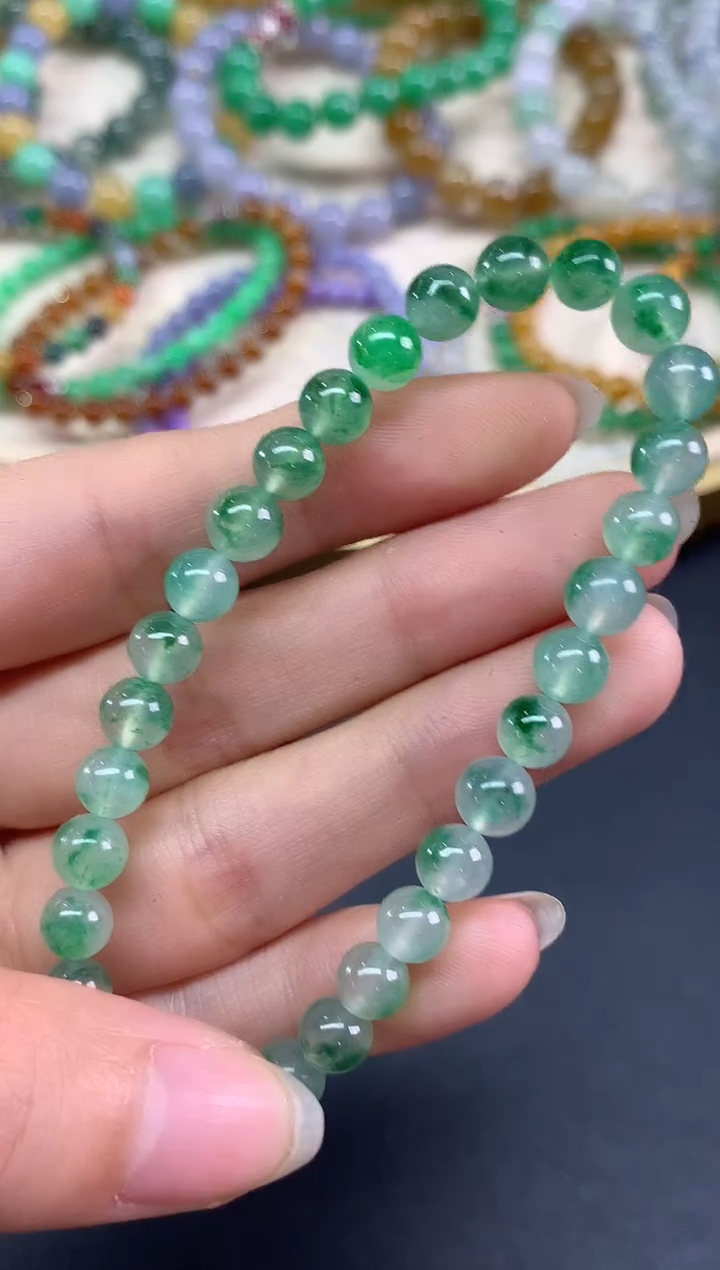 未镶嵌手串翡翠手串|19800