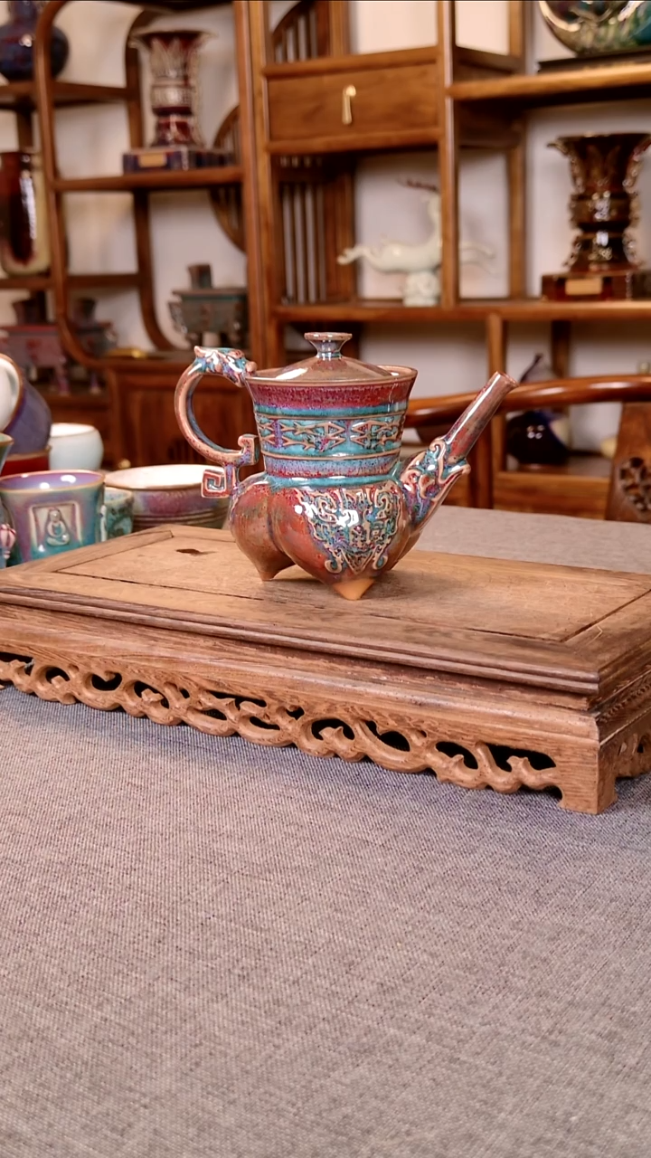 瓷片仰韶印象 土魂钧瓷