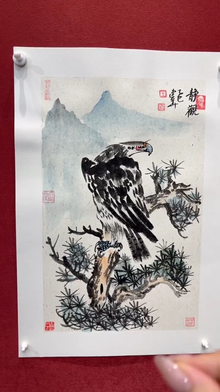 【闪购商品】国画王建华手绘国画作品13