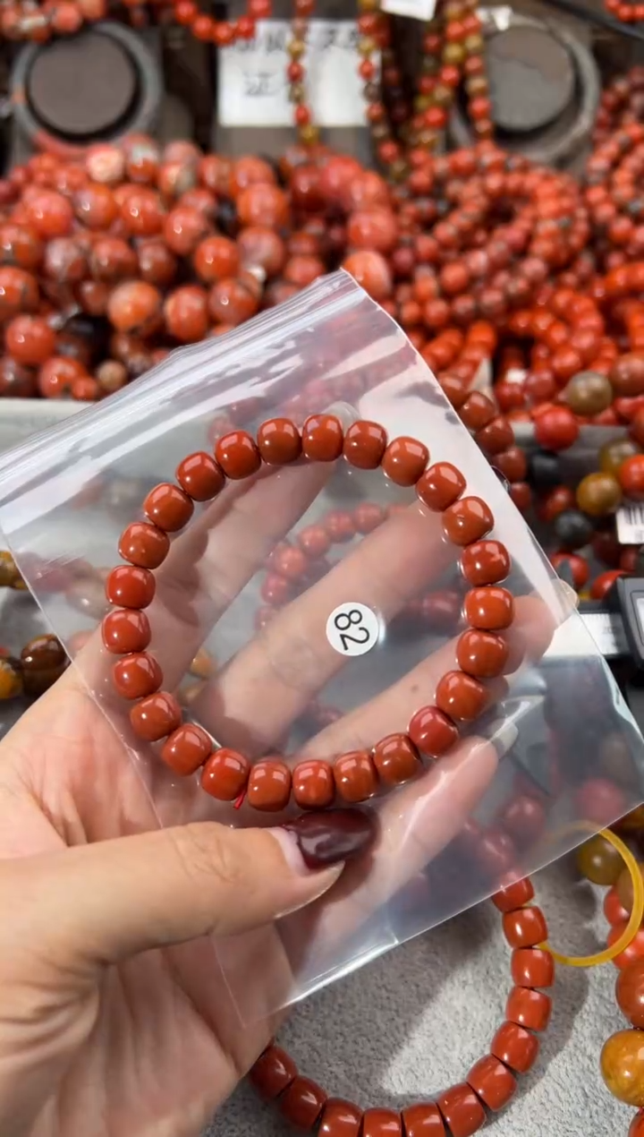 未镶嵌手串南红玛瑙9