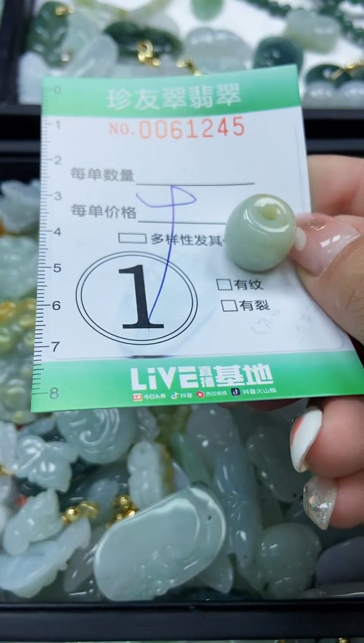 【闪购商品】翡翠颈饰未镶嵌闪购0061245