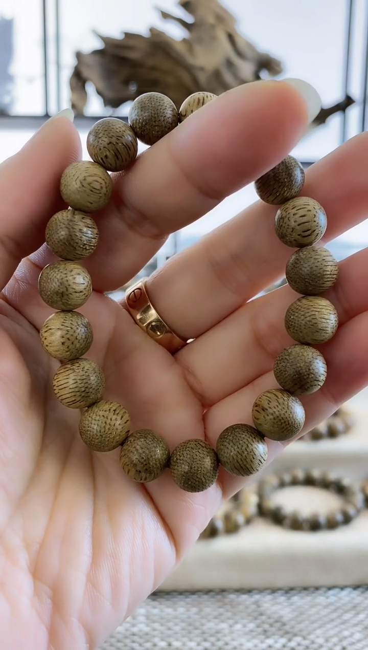 【闪购商品】沉香手串菩萨蜂窝香熟结老料11MM单圈