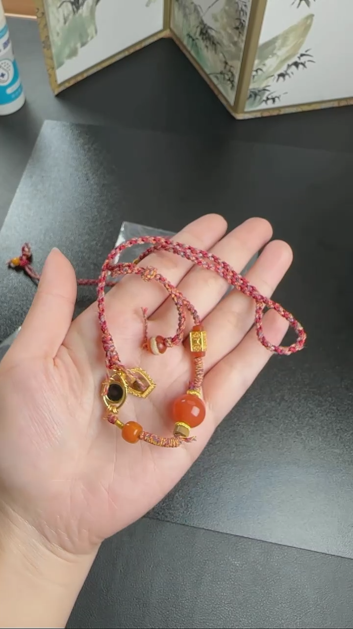 【闪购商品】南红玛瑙颈饰未镶嵌WY0114126多样性发一