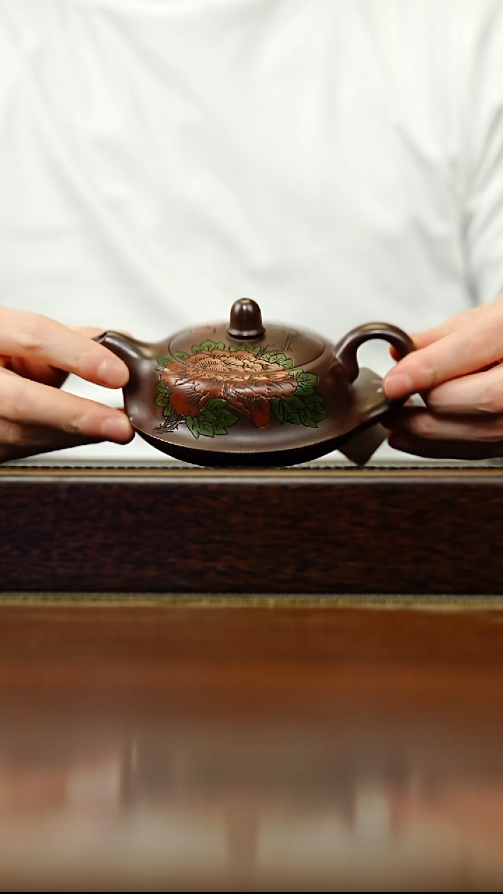 茶壶紫砂宜兴原矿 手工 紫砂壶容量200CC