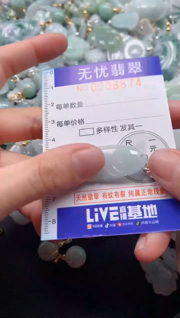 颈饰未镶嵌翡翠8874