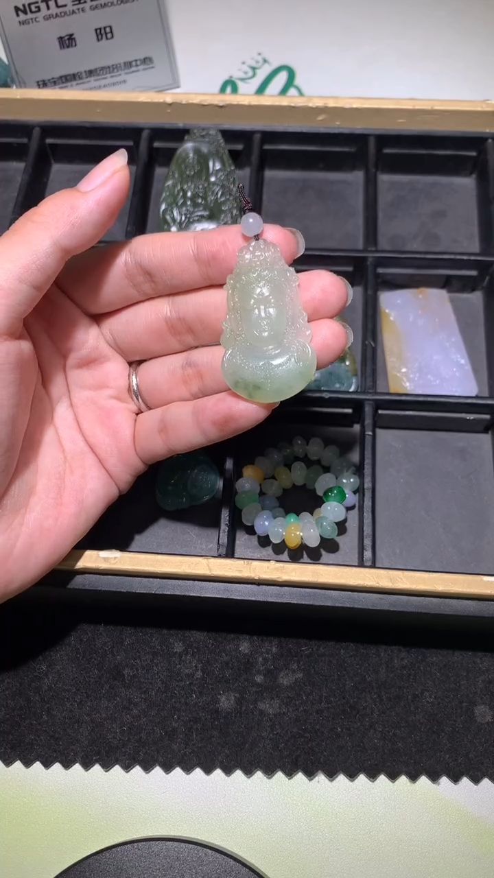 未镶嵌定制翡翠香****~-毛货不退不换-