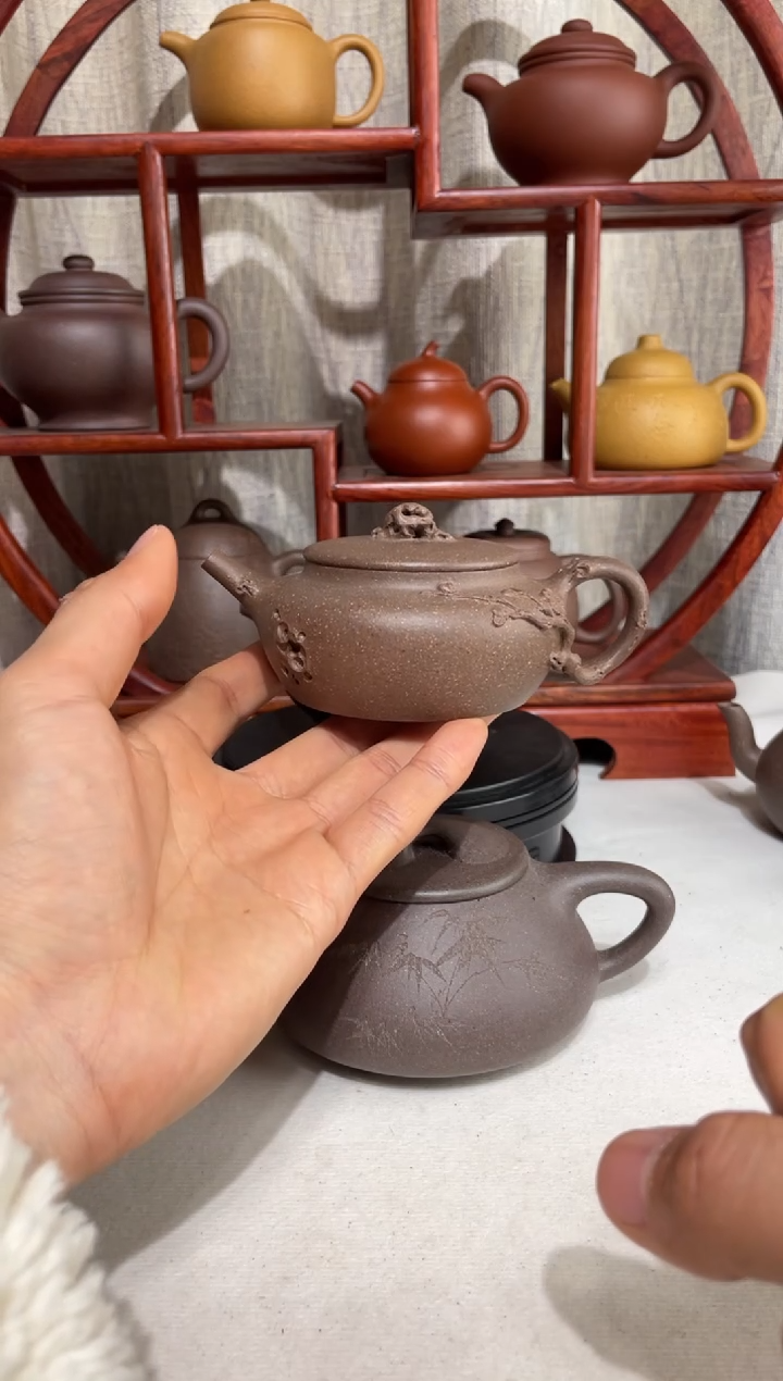 【闪购商品】紫砂茶壶台西青段石梅幽香135cc