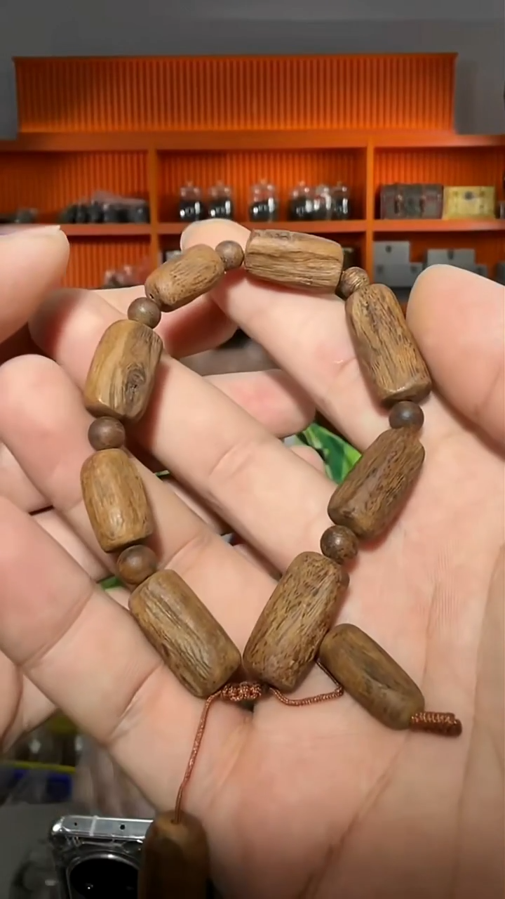 沉香手串163号单圈红土随行11g多样性发一