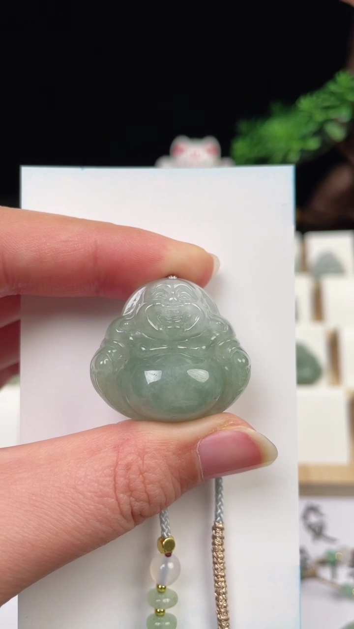 【闪购商品】翡翠颈饰未镶嵌佛公