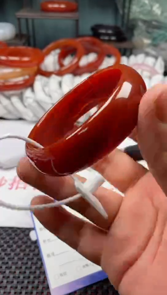 【闪购商品】玛瑙/玉髓手镯未镶嵌232-58多样性发货看清圈口下单