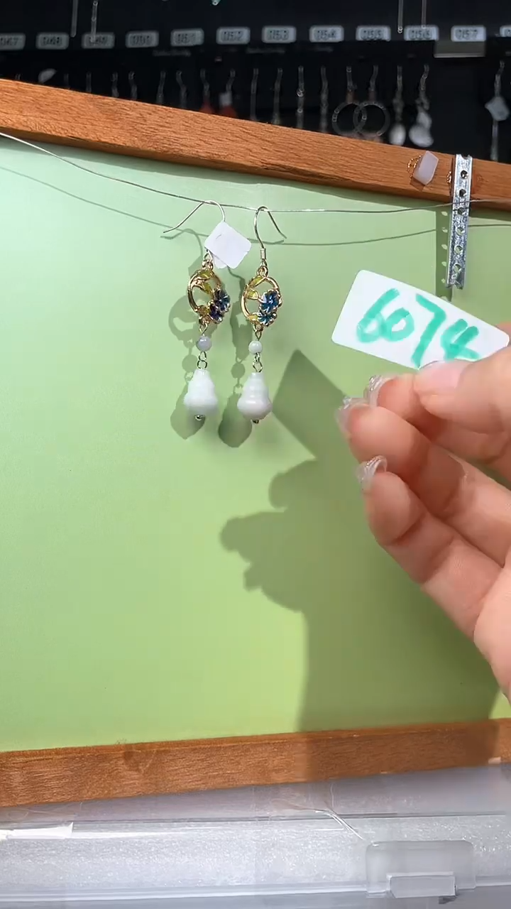 紫晶耳饰银S925镶嵌喜欢拍