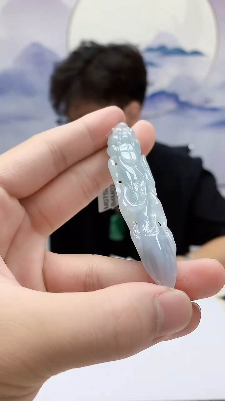 定制翡翠未镶嵌4688bb-毛货挂件138