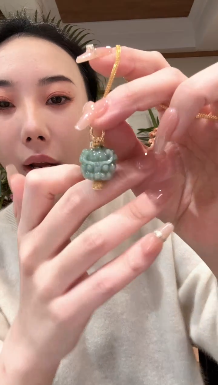 【闪购商品】翡翠颈饰未镶嵌国风