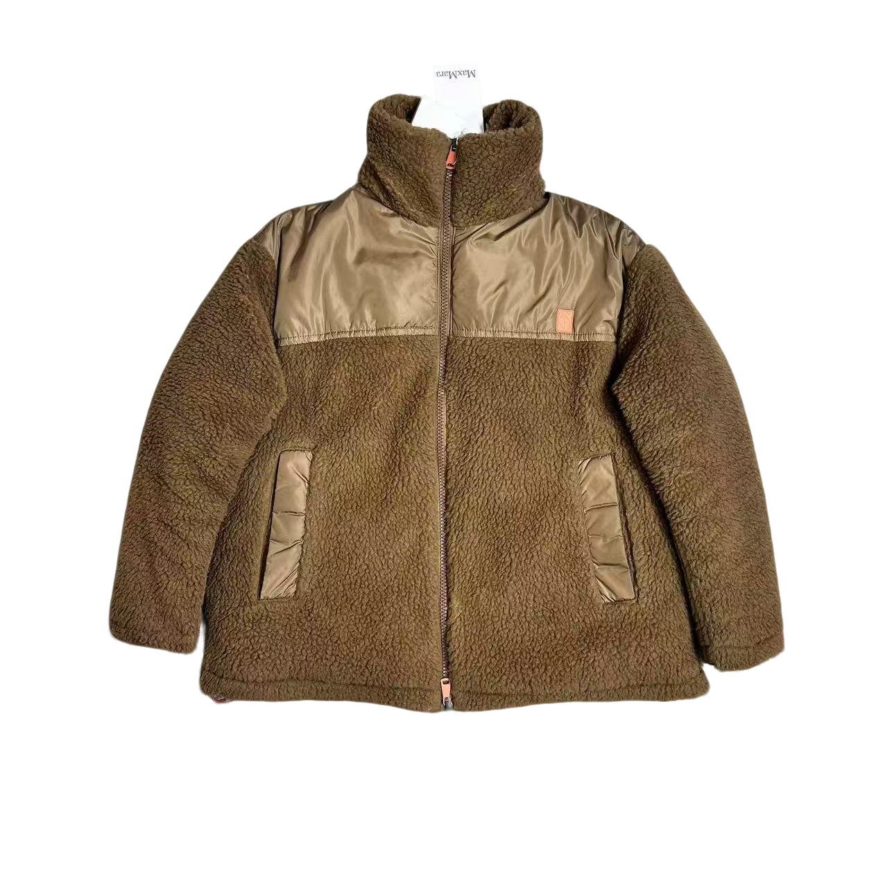 未使用 MaxMara 麦丝玛拉/摇粒绒羽绒服/40码