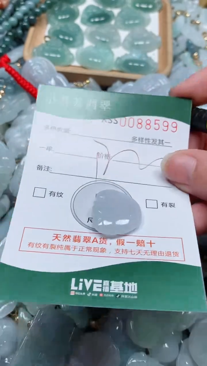 【闪购商品】翡翠颈饰未镶嵌闪购商品0088599