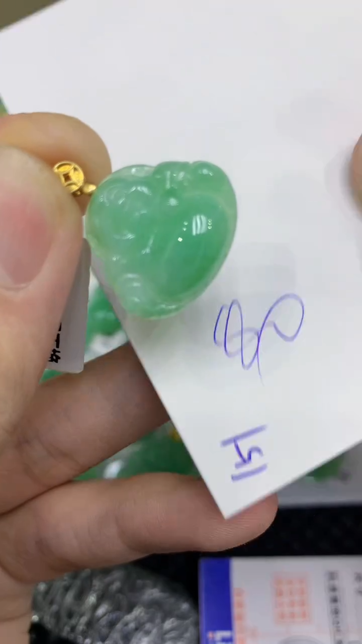 颈饰未镶嵌翡翠缅甸A货翡翠