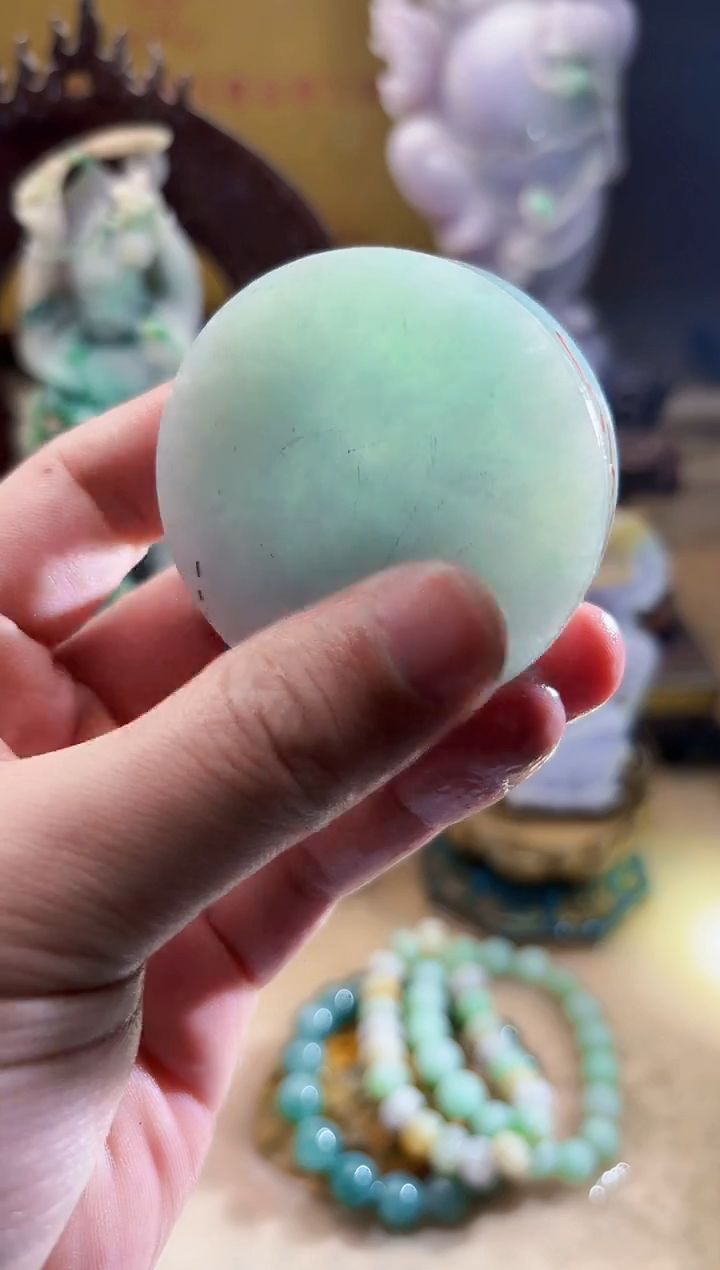 未镶嵌挂件翡翠A货张麦9768