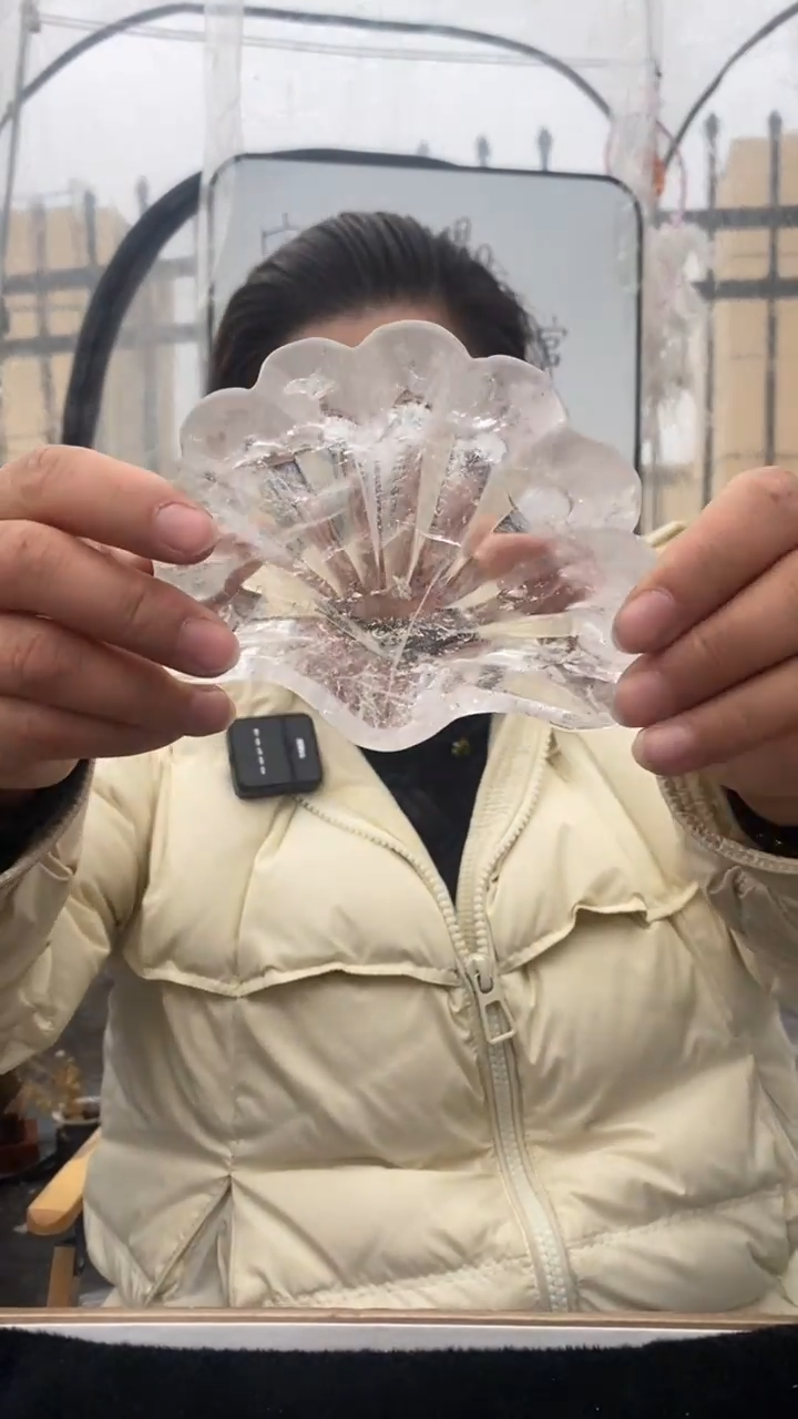 【闪购商品】水晶碗未镶嵌白水晶碗D673