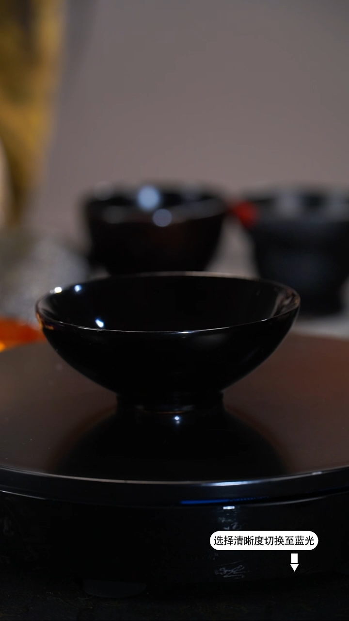 【闪购商品】非遗漆器 秋河系列斗笠杯