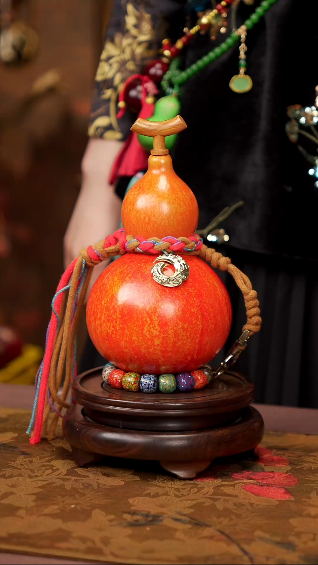 【闪购商品】75 易林大漆酒葫芦------158