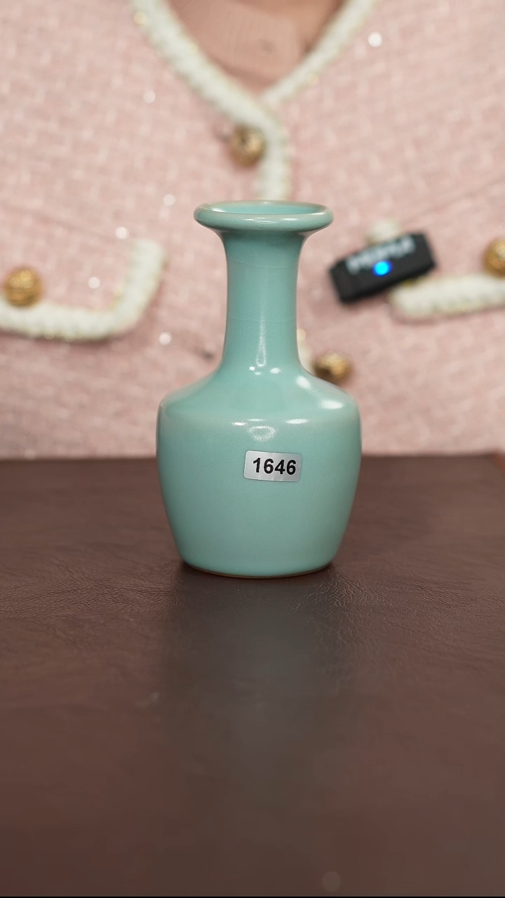 摆件陶原矿原釉汝宋汝瓷