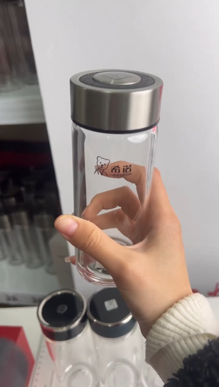 【闪购商品】茶杯高硼硅单层280ml高硼硅