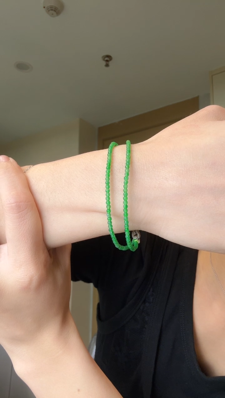 【闪购商品】翡翠手串未镶嵌天然翡翠手串