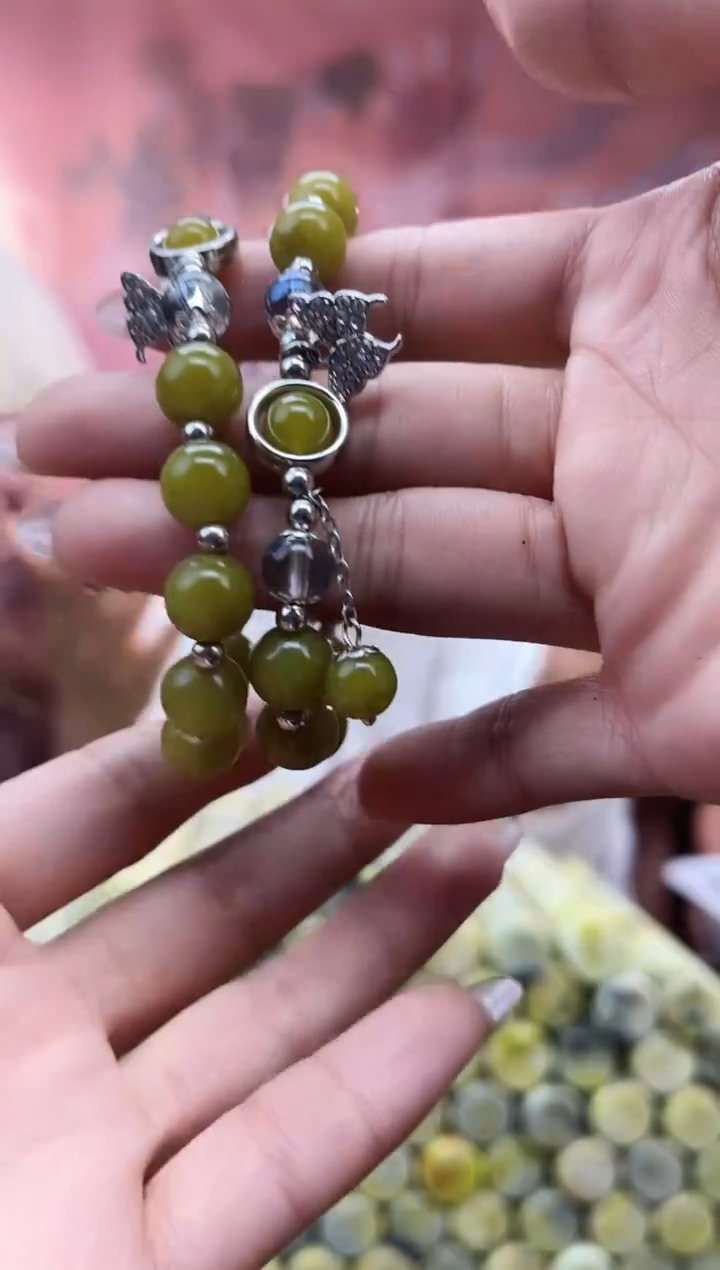 未镶嵌岫玉吊坠多样性发货拍一发一