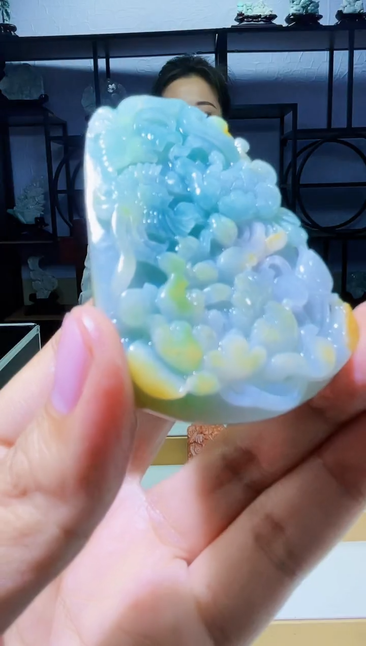 【闪购商品】定制翡翠未镶嵌毛货03070094