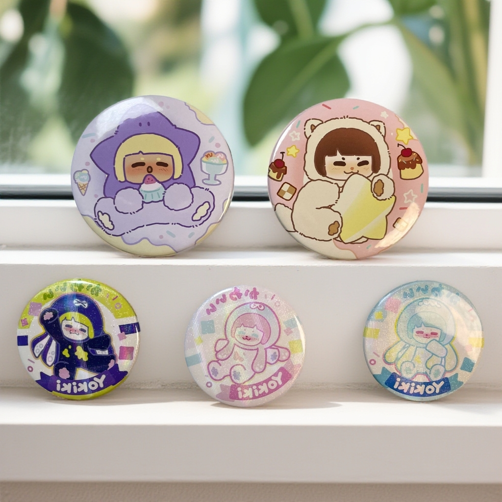 Yokiki悠奇奇·漂浮海岸线系列周边吧唧