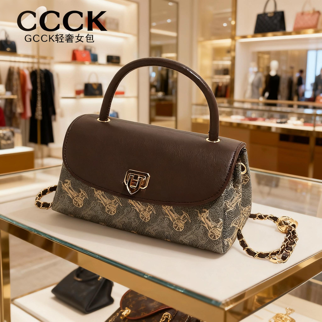 GCCK2025新款斜挎包百搭今年新款爆款流行单肩链条女式包包轻奢