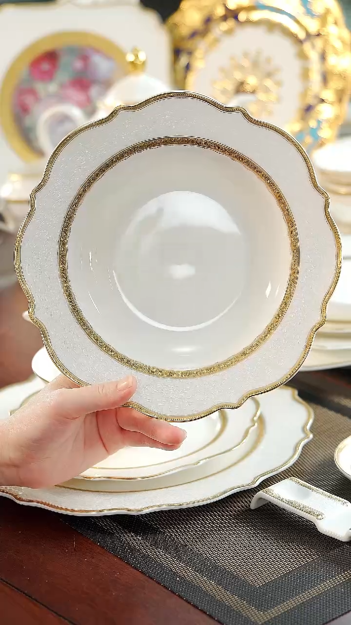 【闪购商品】瓷片8.5英寸草帽盘 福利价