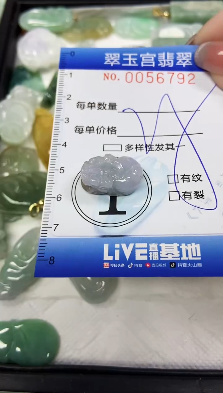 【闪购商品】翡翠颈饰未镶嵌闪购商品0056792