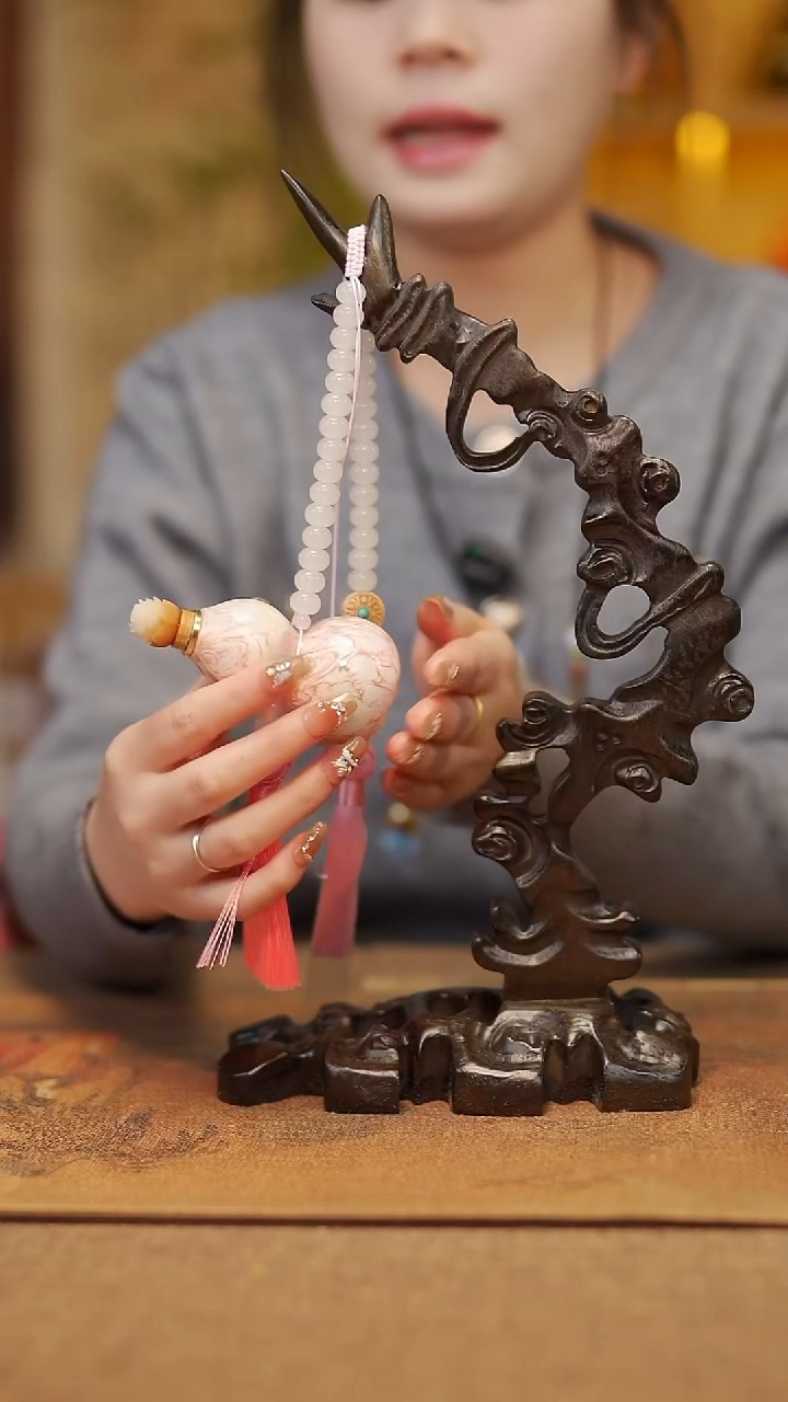 【闪购商品】709宴禾堂漆艺车挂葫芦118