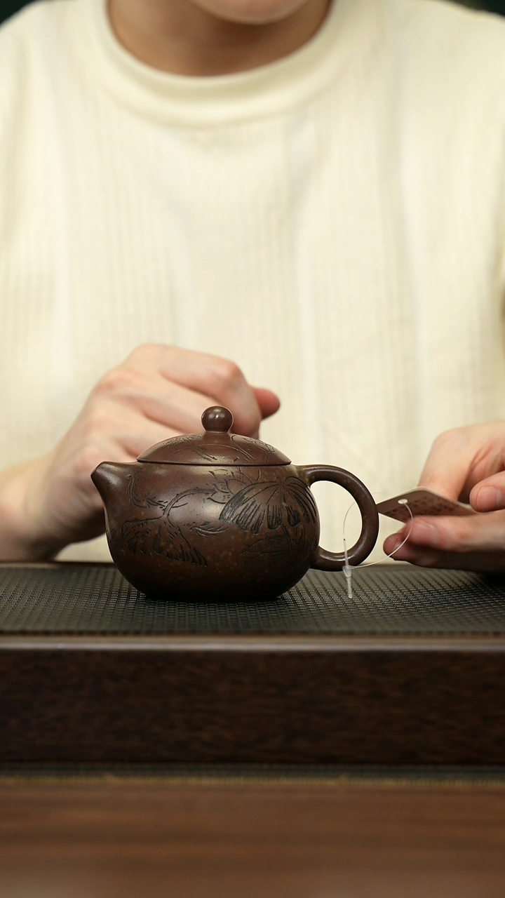 【闪购商品】紫砂茶壶宜兴原矿 手工 紫砂壶容量200CC