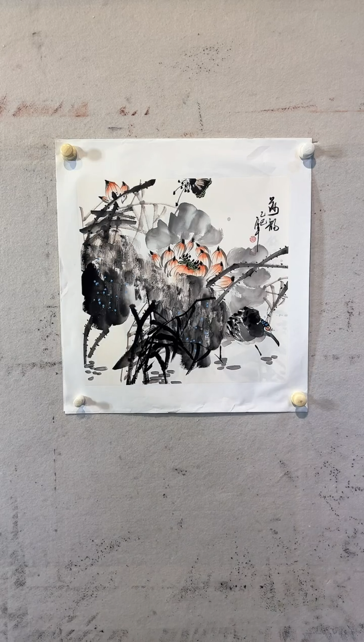 【闪购商品】纸本1炳山艺术-------绘画作品