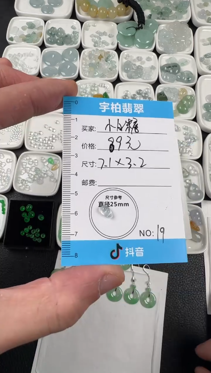 未镶嵌定制翡翠小****家天然A货翡翠+豆子019