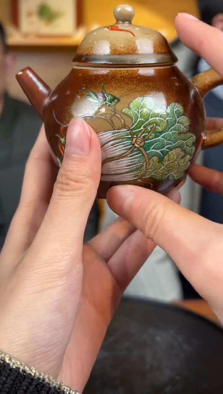 【闪购商品】壶B54【人间瓷画】《廖志远》