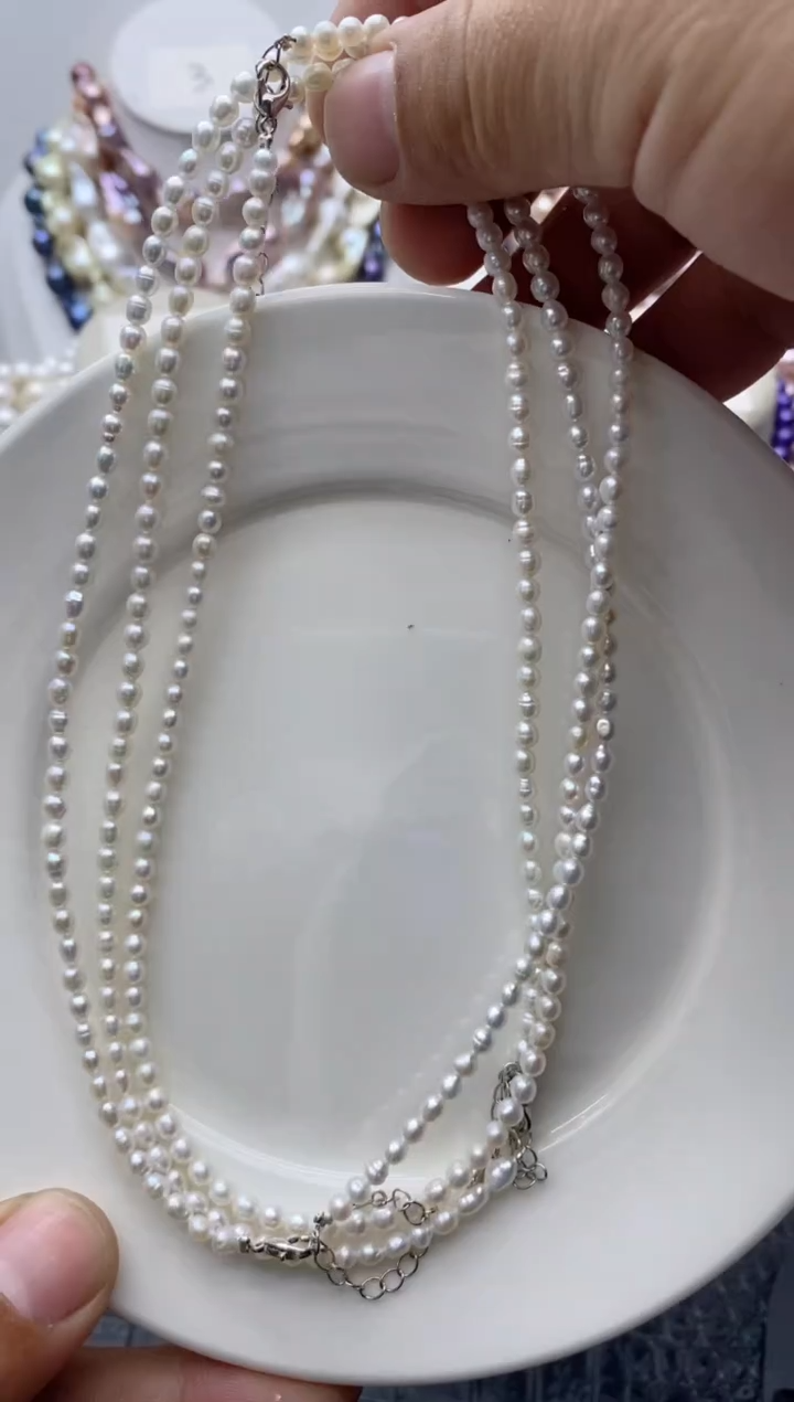 【闪购商品】淡水珍珠颈饰未镶嵌0018